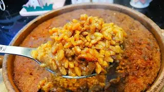 طاجن لسان عصفور بالكبدة 😋😋 من الآخر 😉