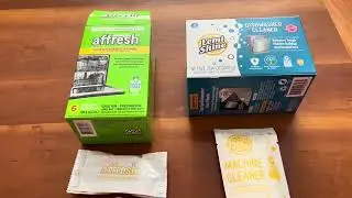 Affresh vs Lemi-Shine Dishwasher Cleaner Side-by-Side comparison