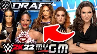 WWE 2K22 MyGM But I Only Draft Women