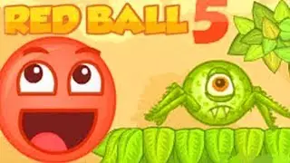 КРАСНЫЙ ШАРИК 5 мультик игра для детей (RED BALL 5)