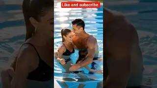 Cristiano Ronaldo Family Fun in Pool | Cinematic 8K Ultra HD Moments 🌊☀️ |#usashorts |#sportsshorts