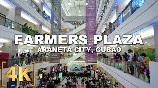 Farmers Plaza at Araneta Cubao | Mall Walking Tour | 4K | Quezon City | Philippines