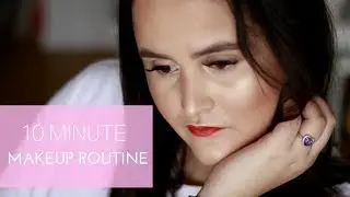 10 MINUTE MAKEUP ROUTINE | ItsMichi