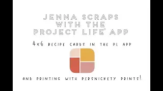 Recipe Cards from Persnickety Prints