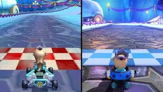 3DS Rosalina's Ice World in Mario Kart (2011-2023)