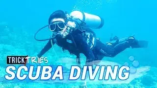SCUBA DIVING 🦈💦 (Batangas) Infinity Pool @ PUNTA VERDE DIVE RESORT | Trick Tries | TricksterzPH