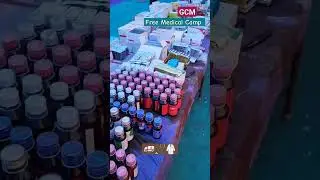 FREE MEDICAL CAMP 💊 #shorts #medical #camping #trending #youtubevideo #subscribe #viralshorts #poor