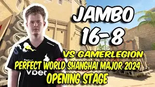 CS2 POV Passion UA jambo (16/8) vs GamerLegion (Mirage) @ Perfect World Shanghai Major 2024