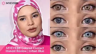 Show Off Your Colorful Eyes with Contacts!✨| MYEYEBB Review #colorcontactlenses #makeup #beauty