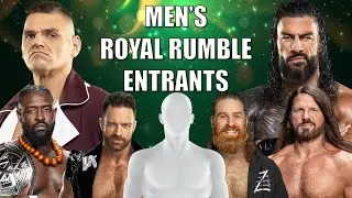 WWE Men's Royal Rumble Entrants