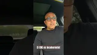 El CNE es incoherente!