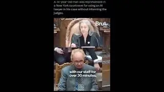 74-Year-Old Man Uses AI Lawyer in Court &mdash; Judge LOSES IT ( CHATGPT) hilarious