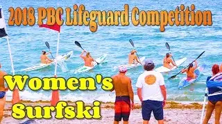 2018 PBC Lifeguard Competition /  Women's Surfski