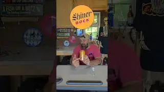 let's try my favorite beer! shiner bock  #beer #brewery #shinerbock #texas