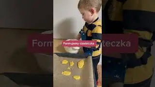 Delecta - testujemy ciasteczka Kleksa - trzylatek w kuchni