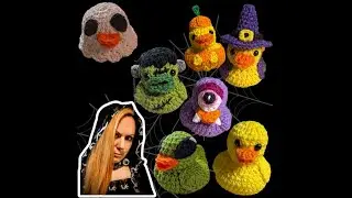 Rubber Duck and Halloween Mods - Crochet Tutorials #howto #tutorials #crochet #foryou #adult