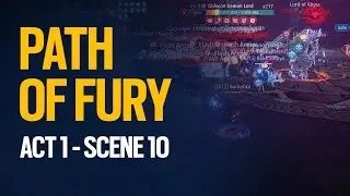 MIR4 - Path of Fury Act 1 Scene 10 | Boss Fight: Oblivion Demon Lord