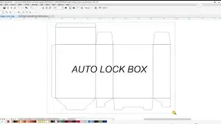 Creating Auto Lock Box keyline in coreldraw 👍 #graphicdesign #graphics #graphicdesigner 