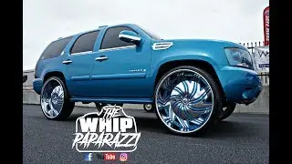 Teal Chevy Tahoe on 32