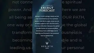 Annual Energy Forecast ✨  #energyupdate #rebirth2025 #leeharrisenergy