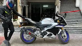 R15M Exhaust Upgraded to Full System Carbon Exhaust!