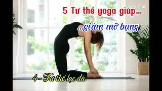 5 tư thế yoga c&oacute; thể gi&uacute;p giảm mỡ bụng #bodyhack#zalo0865151284