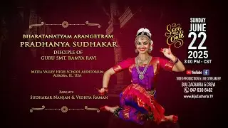 Bharatanatyam Arangetram Pradhanya Sudhakar