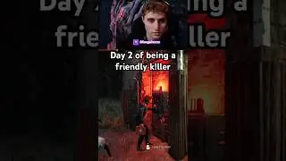 Day 2 of being a friendly k!ller in DBD #gaming #moegaimzzz #deadbydaylight #games #streamer