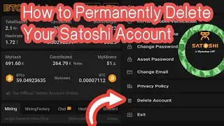How to delete Satoshi App #howtodeleteBTCsApp #core