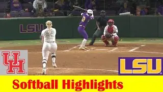 Houston vs #7 LSU Softball Game Highlights, Feb 23 2024