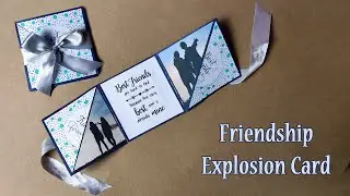 DIY Exploding Card | How to make an Exploding Card | Inventive DIY Explosion Card ideas