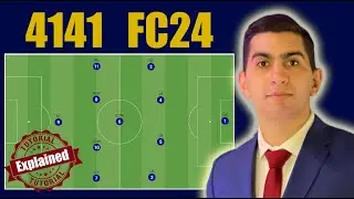 4141 Formation Creating Chances & Best Meta Custom Tactics | FC24