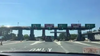Driving through Toll Booths