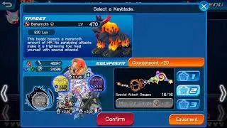 Kingdom Hearts Union Cross - Copy Medal Interaction