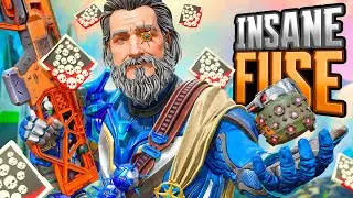AGRESSIVE Fuse GETTING 20 KILLS BOMB Apex Legends Gameplay Season 18
