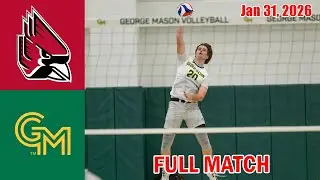 Ball State vs George Mason [TODAY] FULL GAME | NCAA Men's Volleyball 2026 - Jan 31, 2026