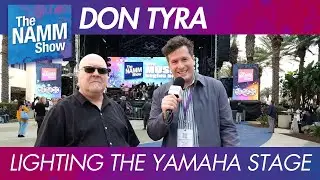 Don Tyra on Lighting the Yamaha Stage | NAMM 2026