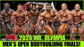 🔴2025 Mr. Olympia MEN'S OPEN FINALS! - LIVE WATCH-ALONG!