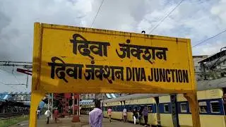 Mumbai Local Train Diva Junction @MUMBAIMAX