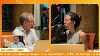 Guillermo Ramis: El pronostico del tiempo más esperado en Informativo Sarandí