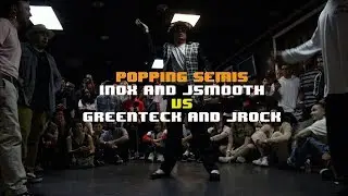 Inox & JSmooth vs Greenteck & JRock [semis] // .stance // Freestyle Session 2018