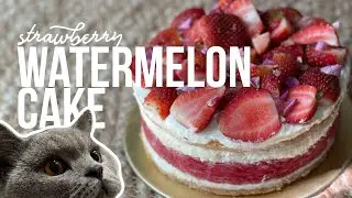 Recreating the Strawberry Watermelon Cake from Black Star Pastry! 🍓★🍉