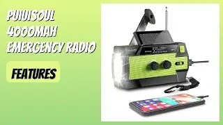 REVIEW (2025): Puiuisoul 4000mAh Emergency Radio. Features