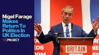 Nigel Farage Makes Return To Politics In UK Election