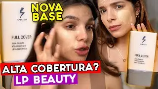 Testei a NOVA BASE da LETICIA DE PAULA | entregou ALTA COBERTURA?
