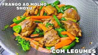 FRANGO AO MOLHO SHOYU COM LEGUMES | SIMPLES DE FAZER E MUITO DELICIOSO | PASSO A PASSO