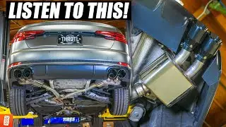 Building an Audi S4 Prestige - Part 3 - NEW Exhaust!