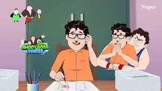 TV Addict Teacher ने किया बच्चो को फेल | Paap O Meter | Thakela Pakela | Bhoot Boss Diaries |Cartoon