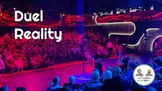 Duel Reality - One of best shows I have ever seen at Sea - Virgin Voyages #shorts