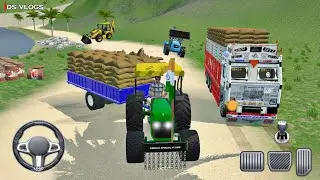 🔴 Drive jcb unloading 🪨🏗️ stone from dumper #deepakspacialvlogs #jcb #tactar #dumper 